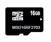 Устройство запоминающее карта памяти MSD16RF2703