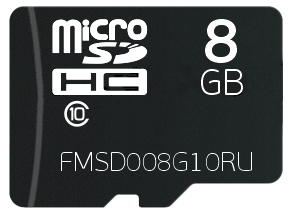 Устройство запоминающее FMSD: карта памяти FMSD008G10RU