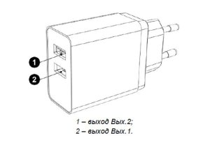 Адаптер питания AQUARIUS NS-CH-USBX2-18W (АМПР.436243.001)