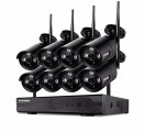 Комплект из 8-ми Wi-Fi камер высокого разрешения