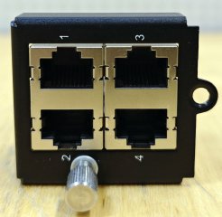 NXI-3000-EM-4GE-1U Интерфейсный модуль для коммутатора NetXpert NXI-3040/3050-M, 4 портa 10/100/1000Base-TX, 1U